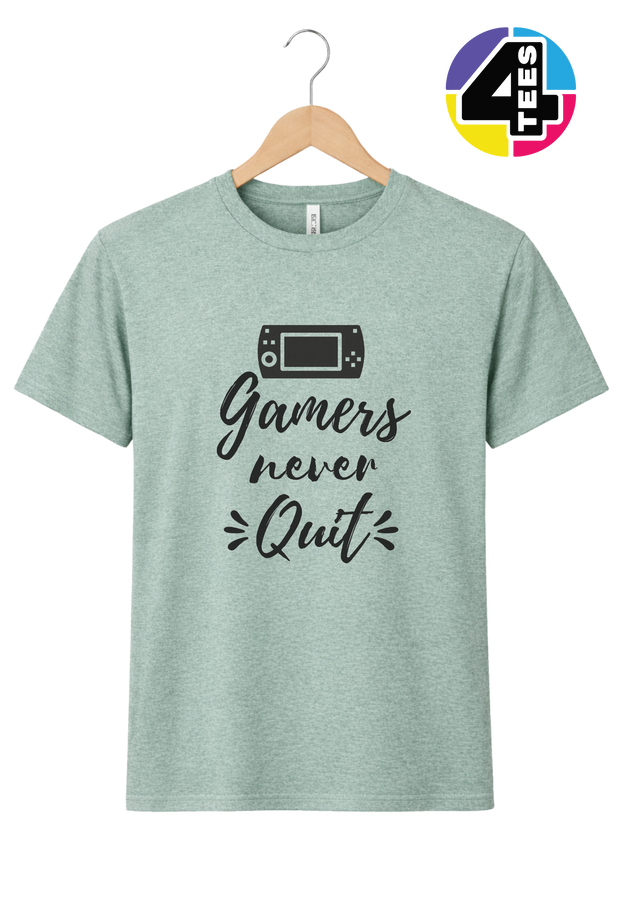 Gamers Never Quit Tee