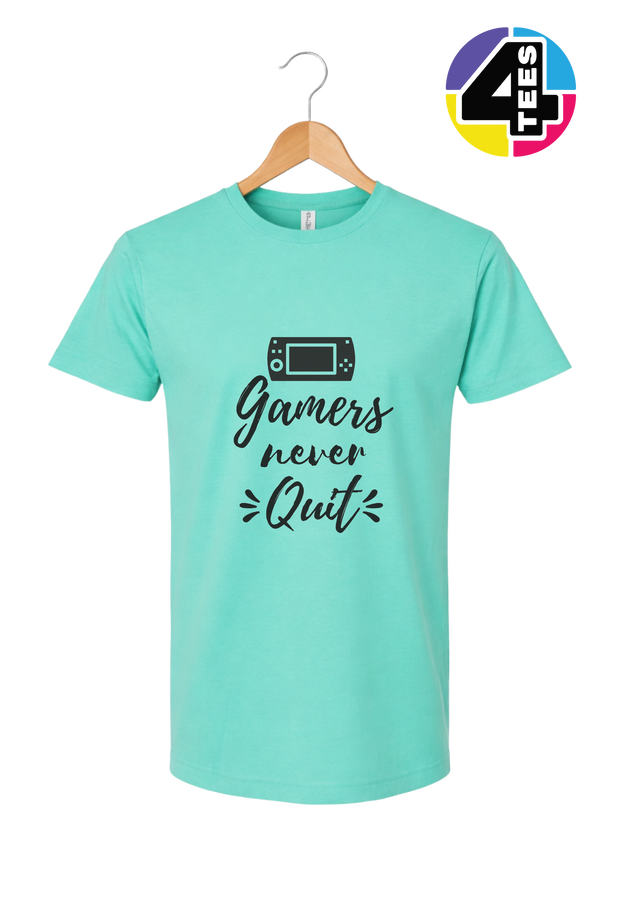 Gamers Never Quit Tee