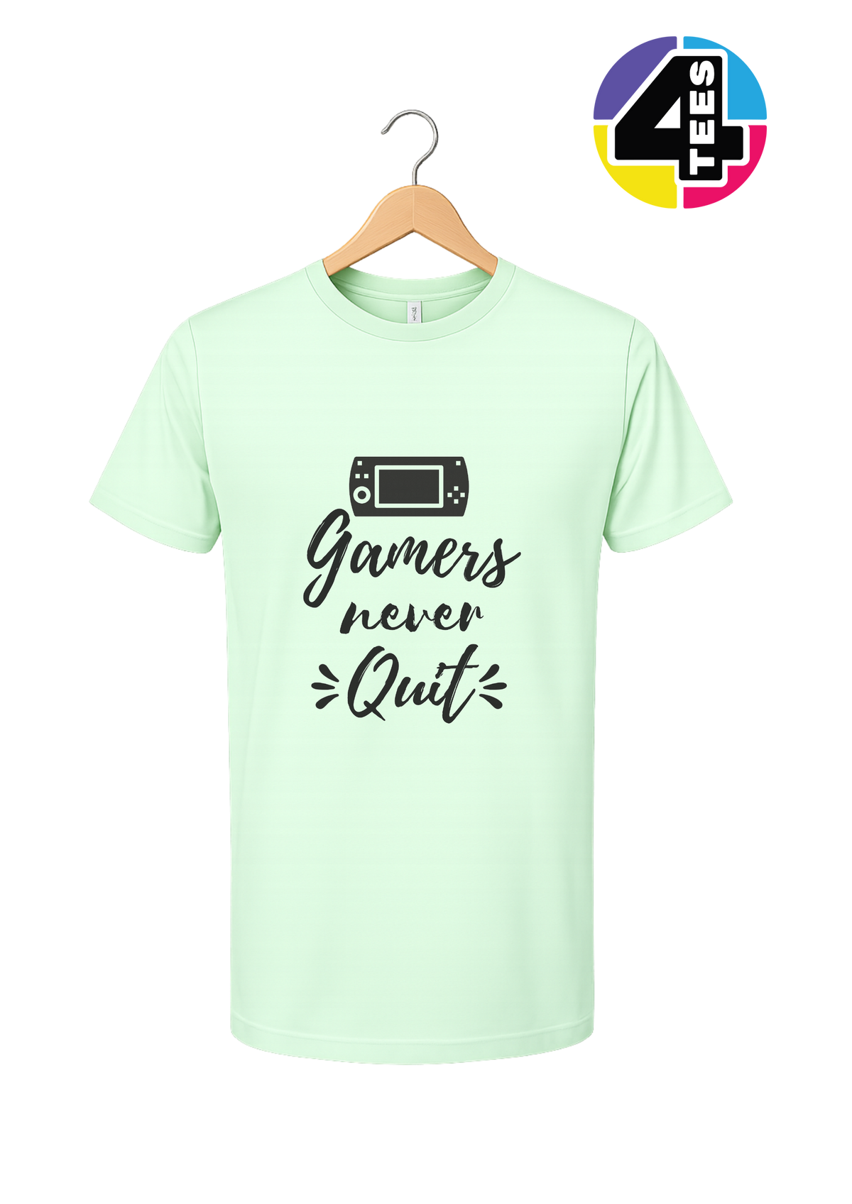 Gamers Never Quit Tee