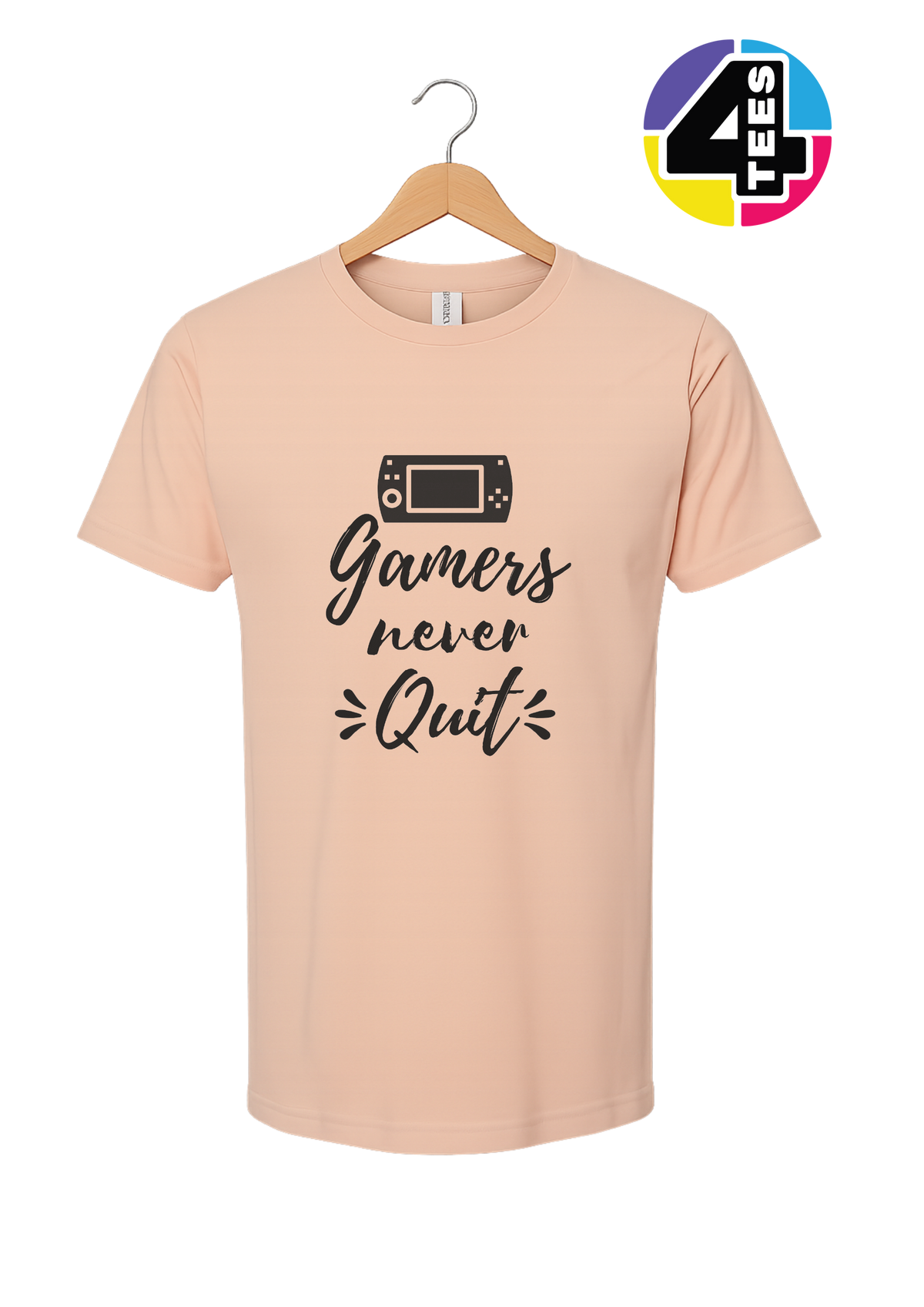 Gamers Never Quit Tee