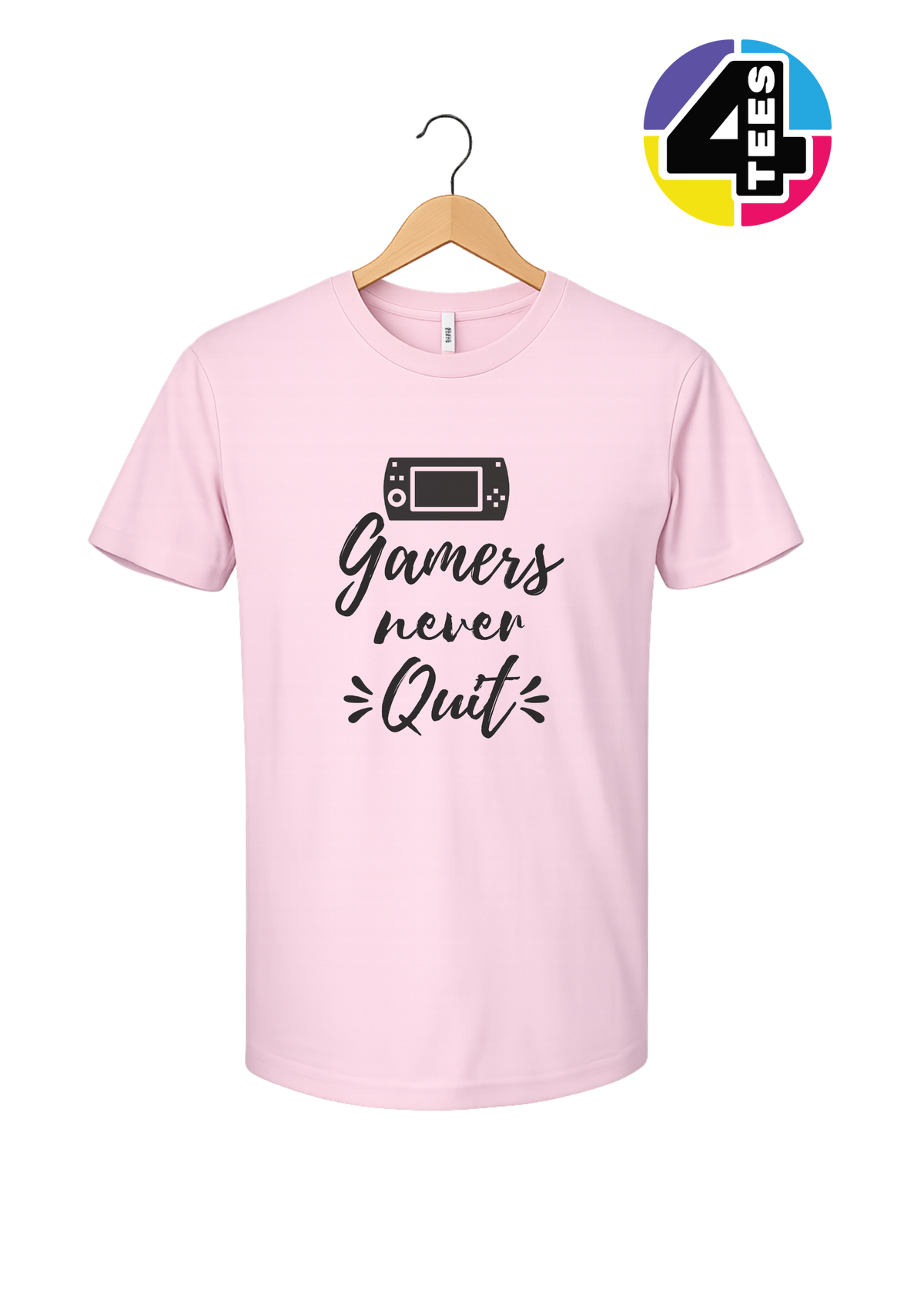 Gamers Never Quit Tee