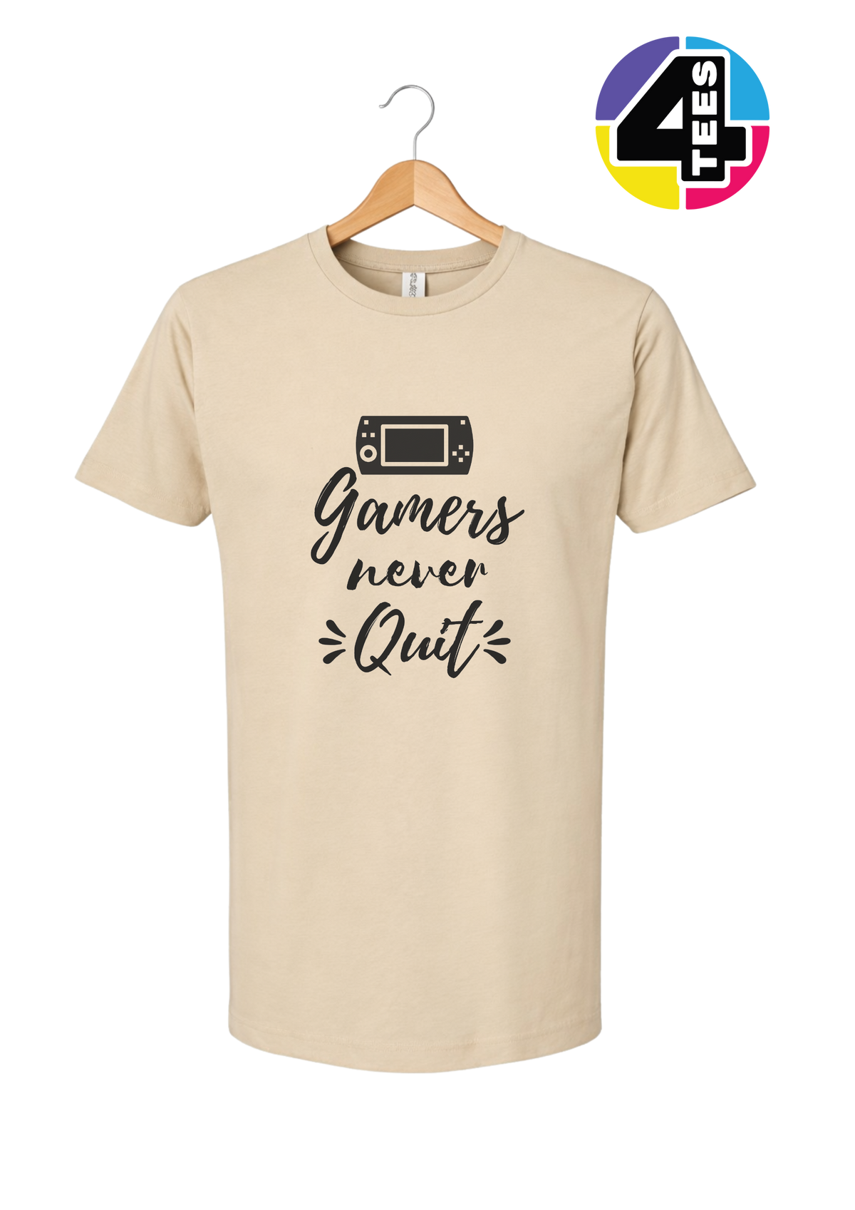 Gamers Never Quit Tee