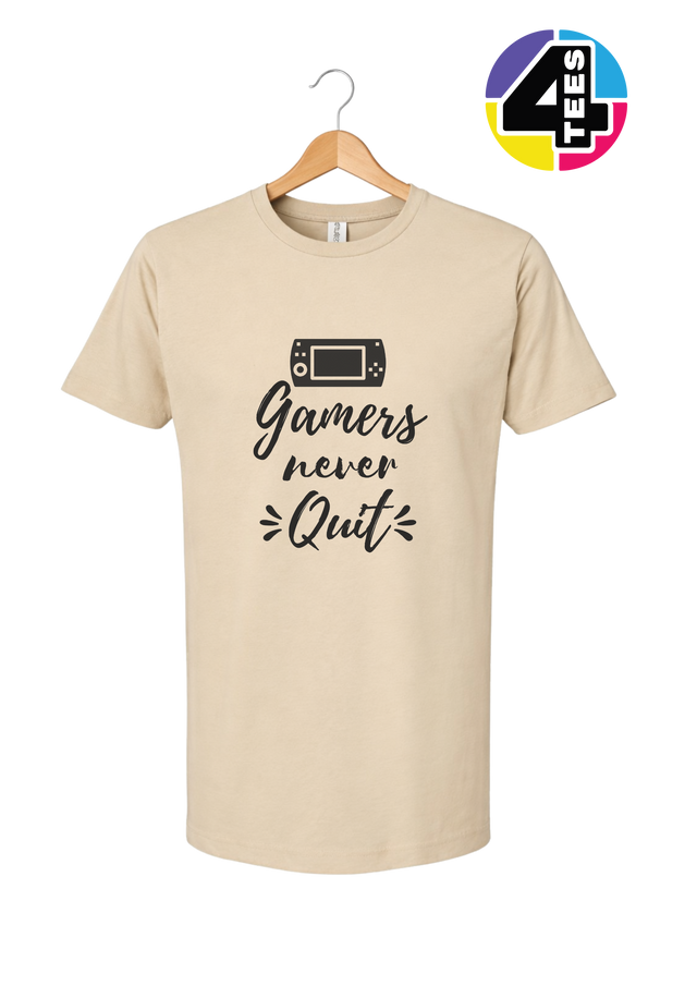 Gamers Never Quit Tee
