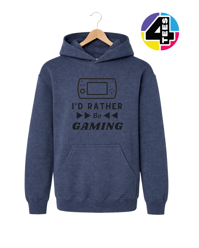 I'd Rather Be Gaming Youth Hoodie