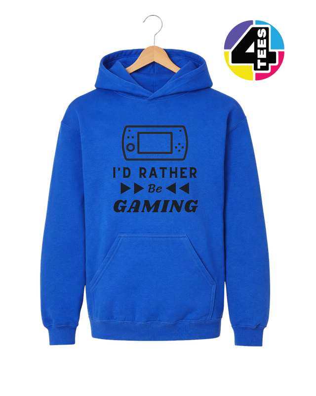 I'd Rather Be Gaming Youth Hoodie