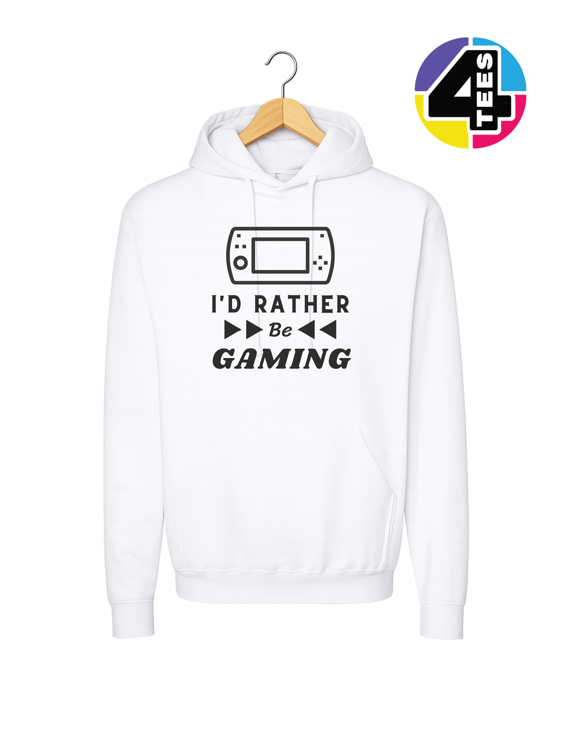 I'd Rather Be Gaming Hoodie