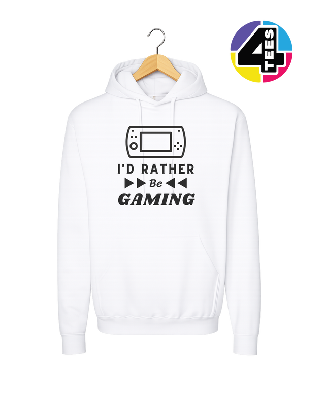 I'd Rather Be Gaming Hoodie
