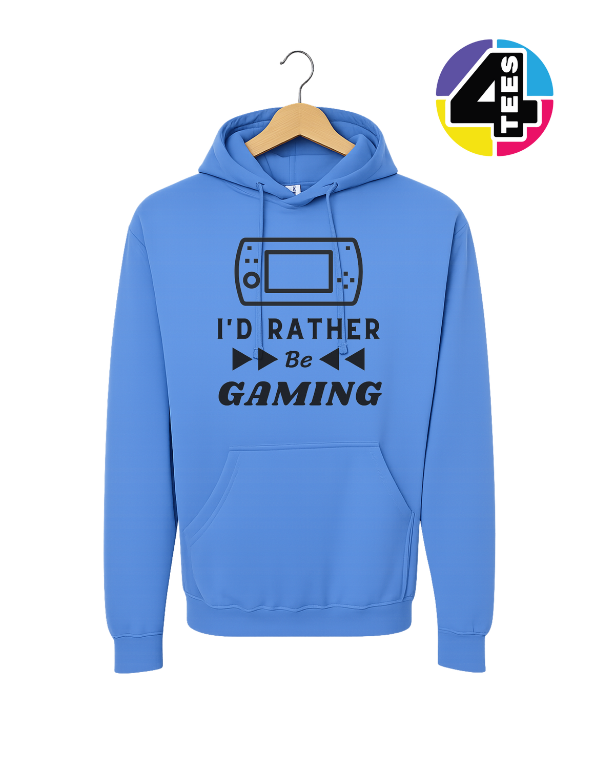 I'd Rather Be Gaming Hoodie