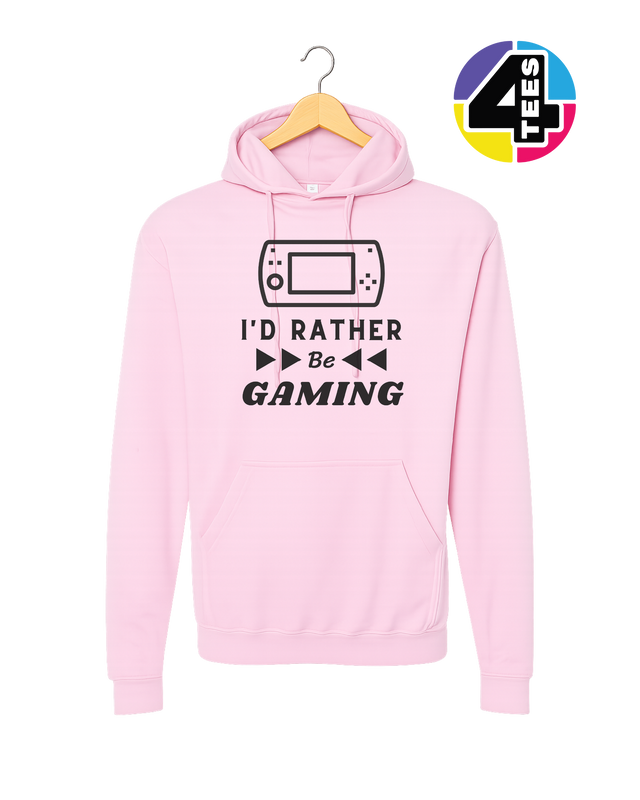 I'd Rather Be Gaming Hoodie