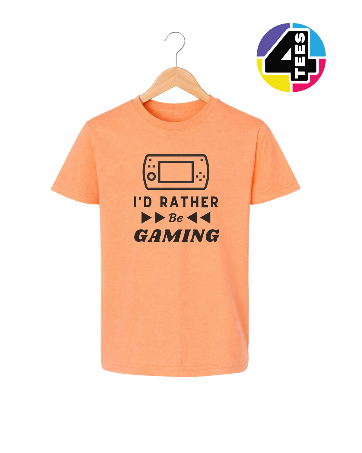 I'd Rather Be Gaming Youth Tee