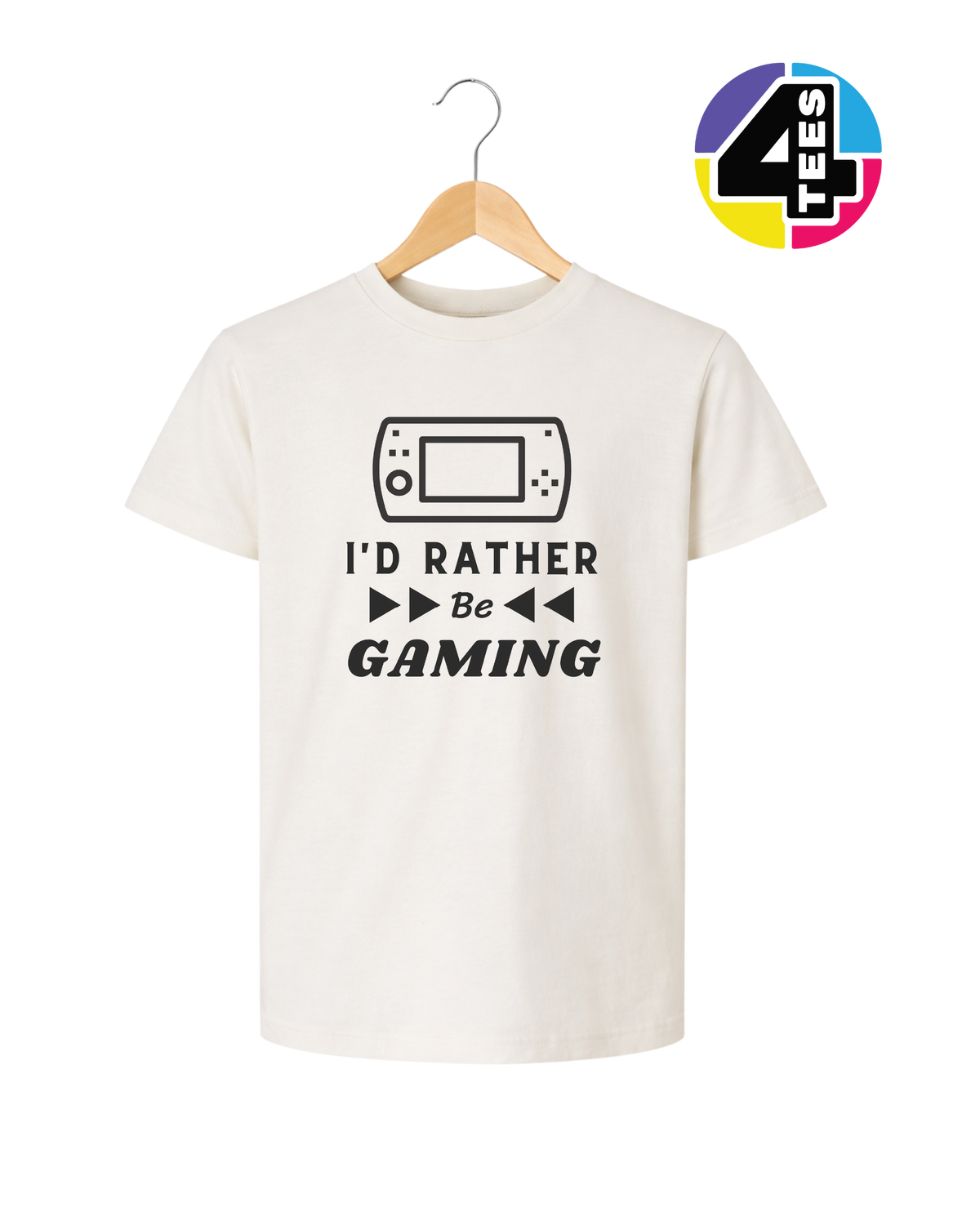 I'd Rather Be Gaming Youth Tee