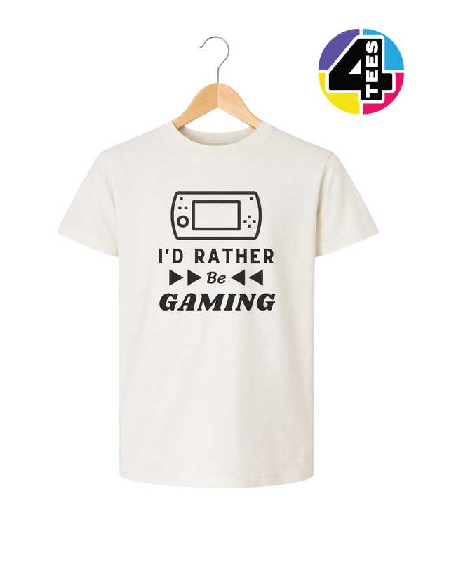 I'd Rather Be Gaming Youth Tee