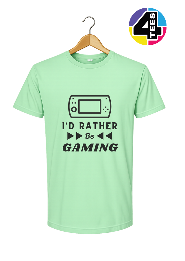 I'd Rather Be Gaming Tee