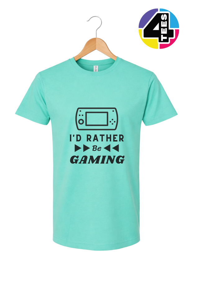 I'd Rather Be Gaming Tee