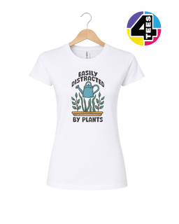 Easily Distracted by Plants Women's Tee