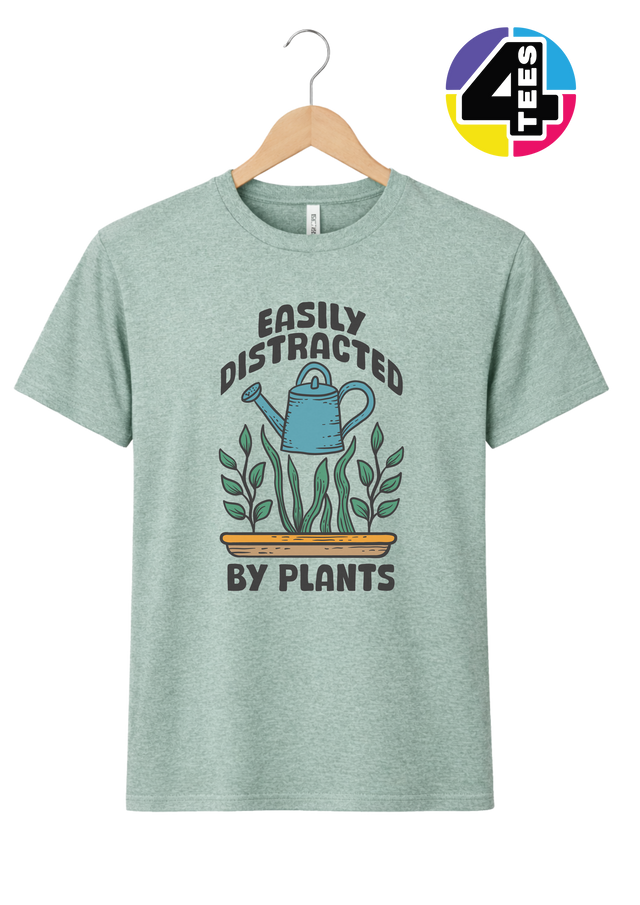 Easily Distracted by Plants Tee