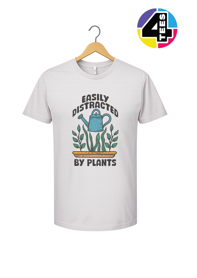 Easily Distracted by Plants Tee