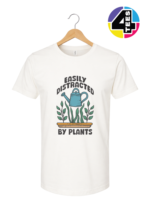 Easily Distracted by Plants Tee
