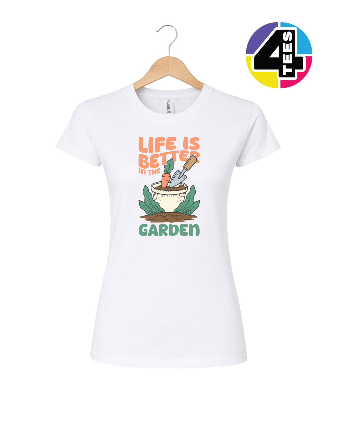Life Is Better in the Garden Women's Tee