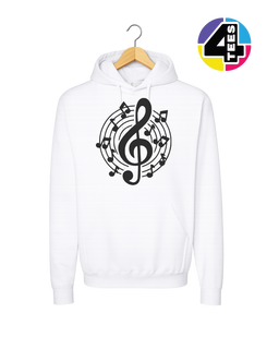 Music Notes in Harmony Hoodie
