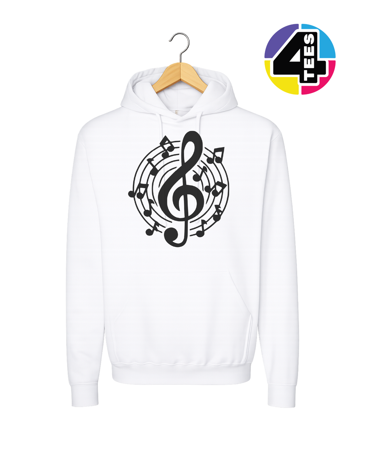 Music Notes in Harmony Hoodie