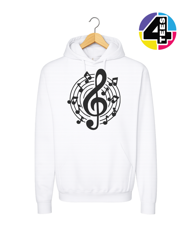Music Notes in Harmony Hoodie