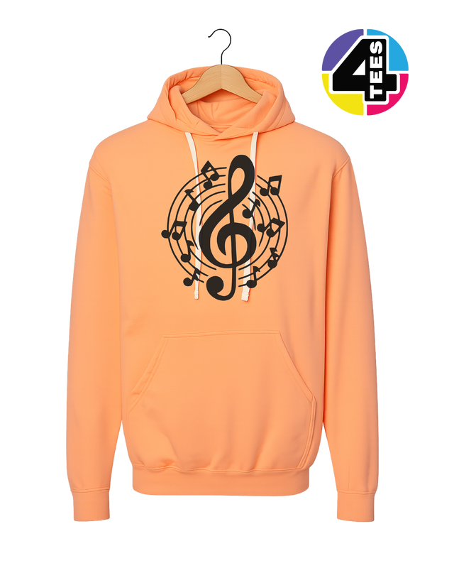 Music Notes in Harmony Hoodie