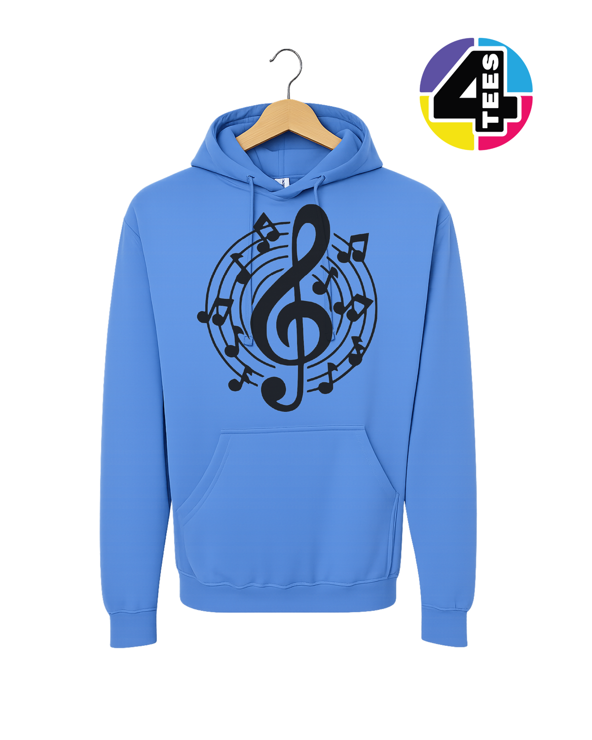 Music Notes in Harmony Hoodie