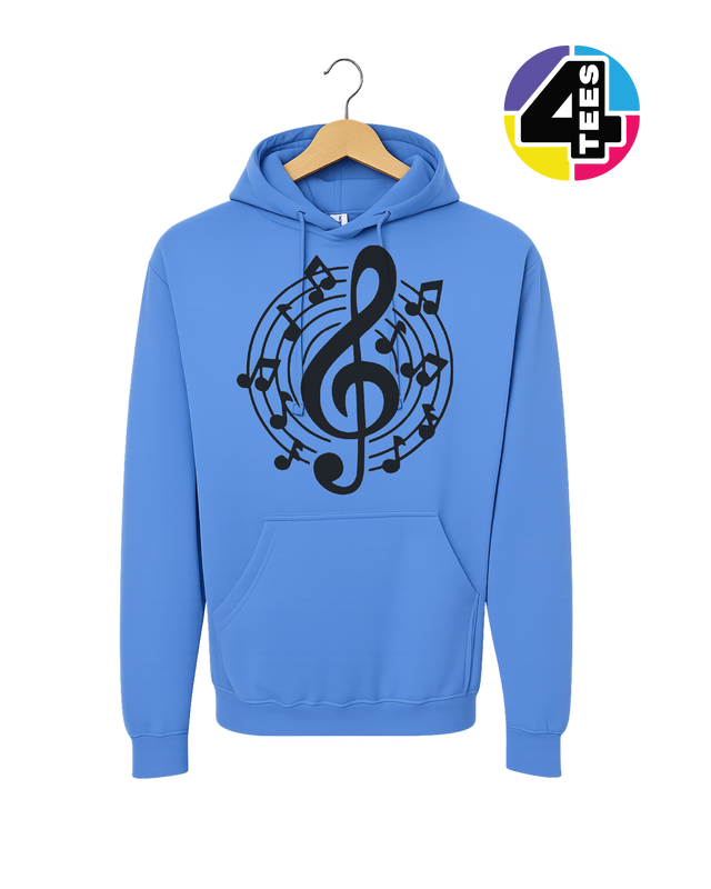 Music Notes in Harmony Hoodie