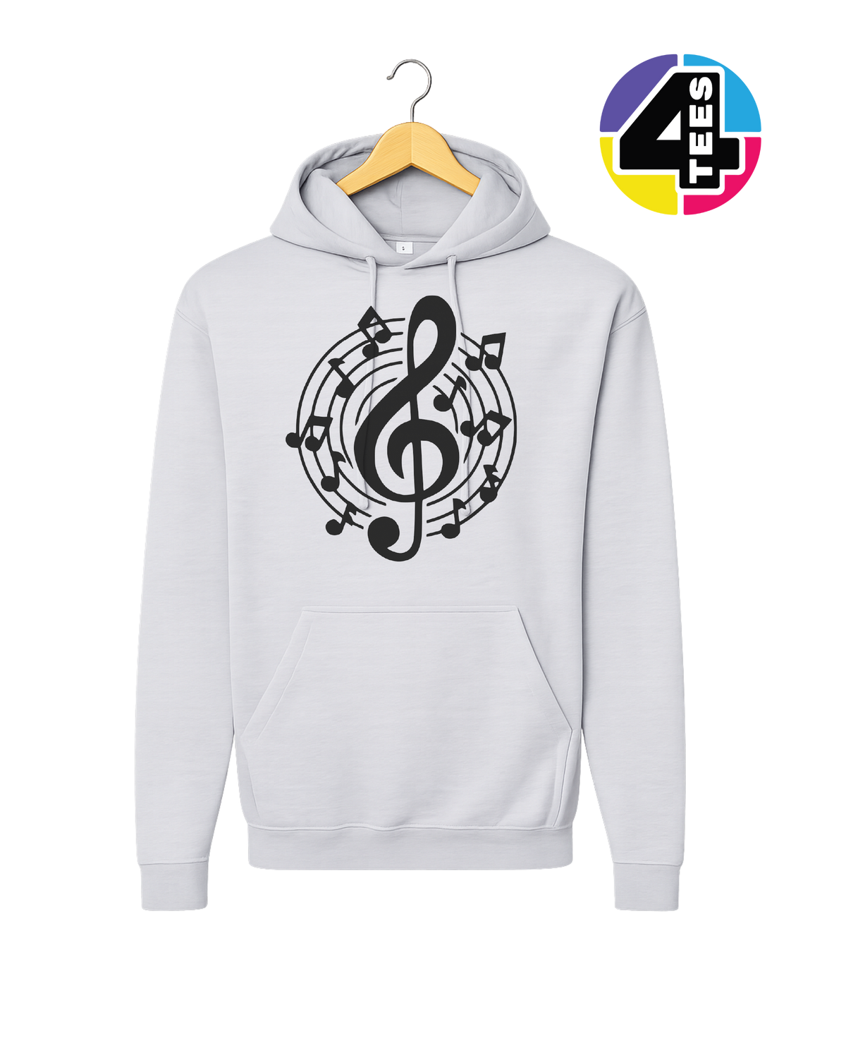 Music Notes in Harmony Hoodie