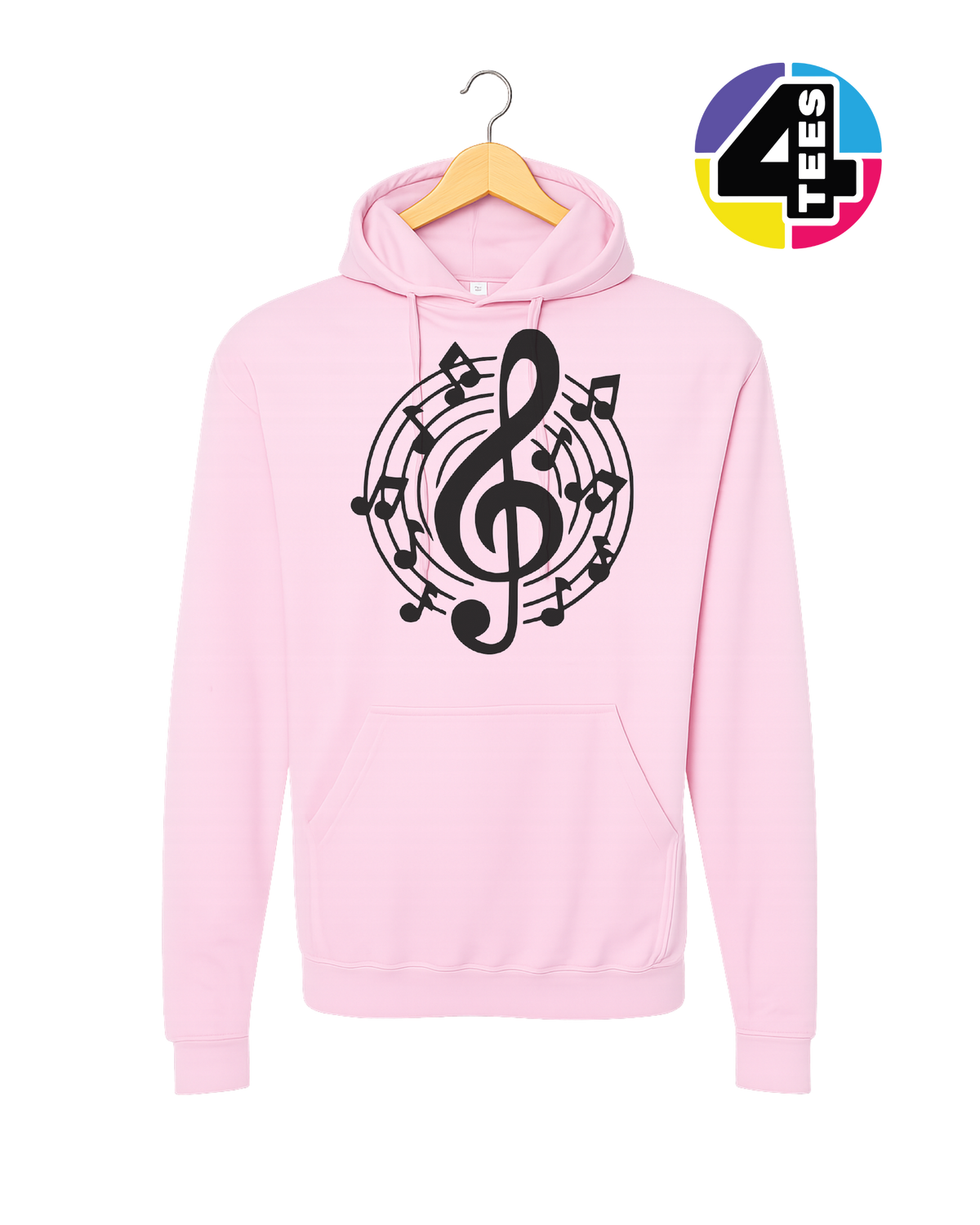 Music Notes in Harmony Hoodie