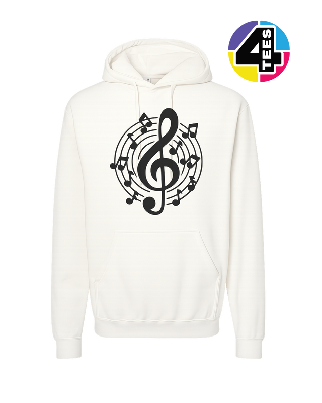 Music Notes in Harmony Hoodie
