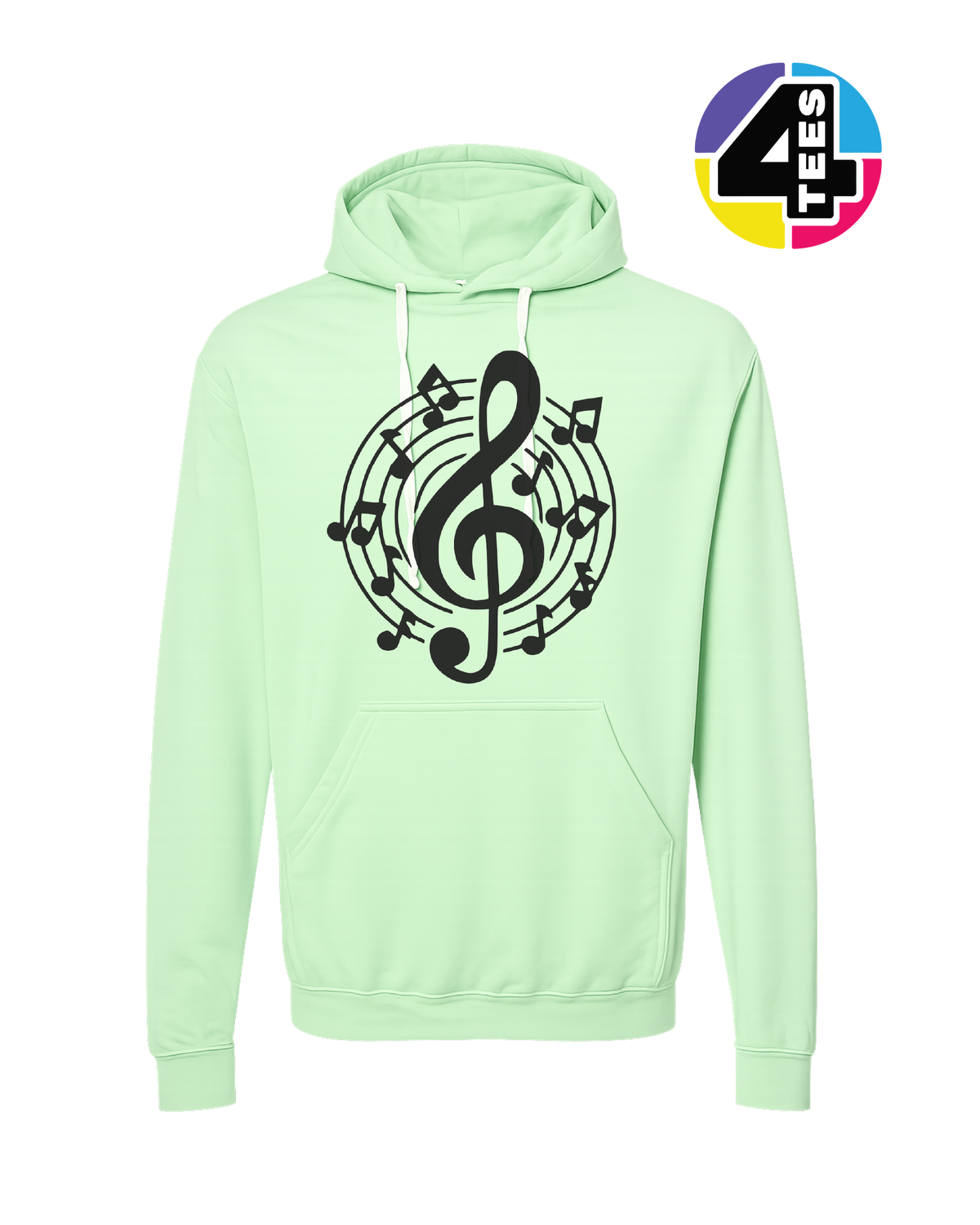 Music Notes in Harmony Hoodie