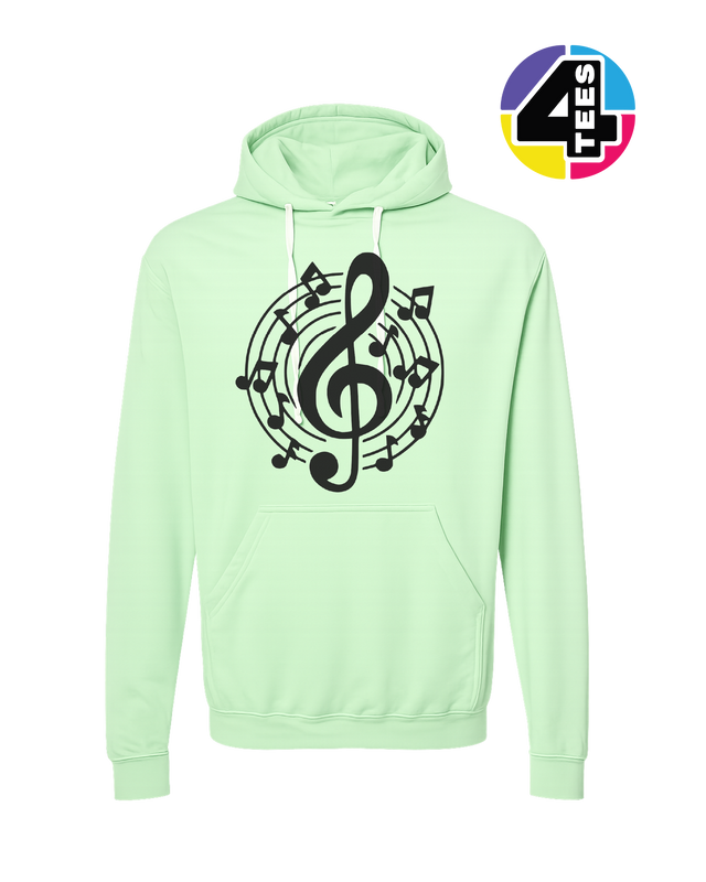 Music Notes in Harmony Hoodie