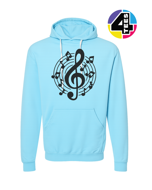 Music Notes in Harmony Hoodie