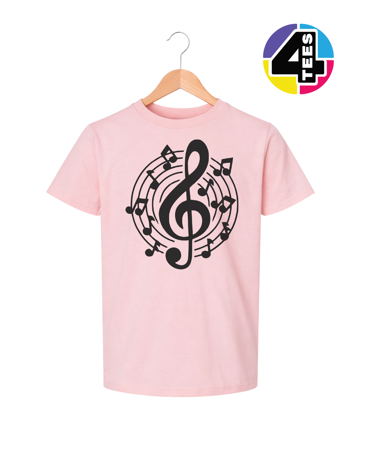 Music Notes in Harmony Youth Tee