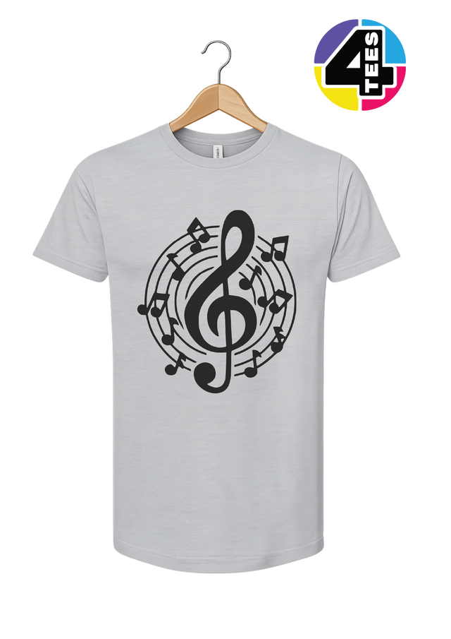 Music Notes in Harmony Tee