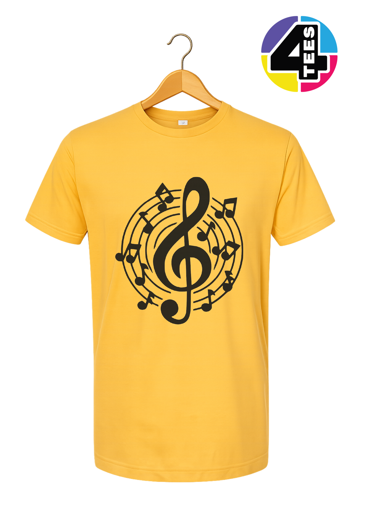 Music Notes in Harmony Tee