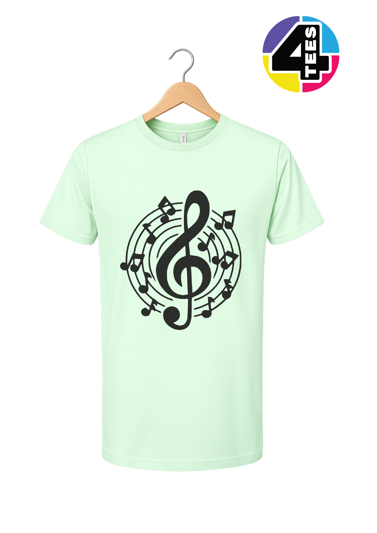 Music Notes in Harmony Tee