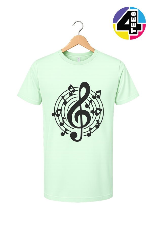 Music Notes in Harmony Tee