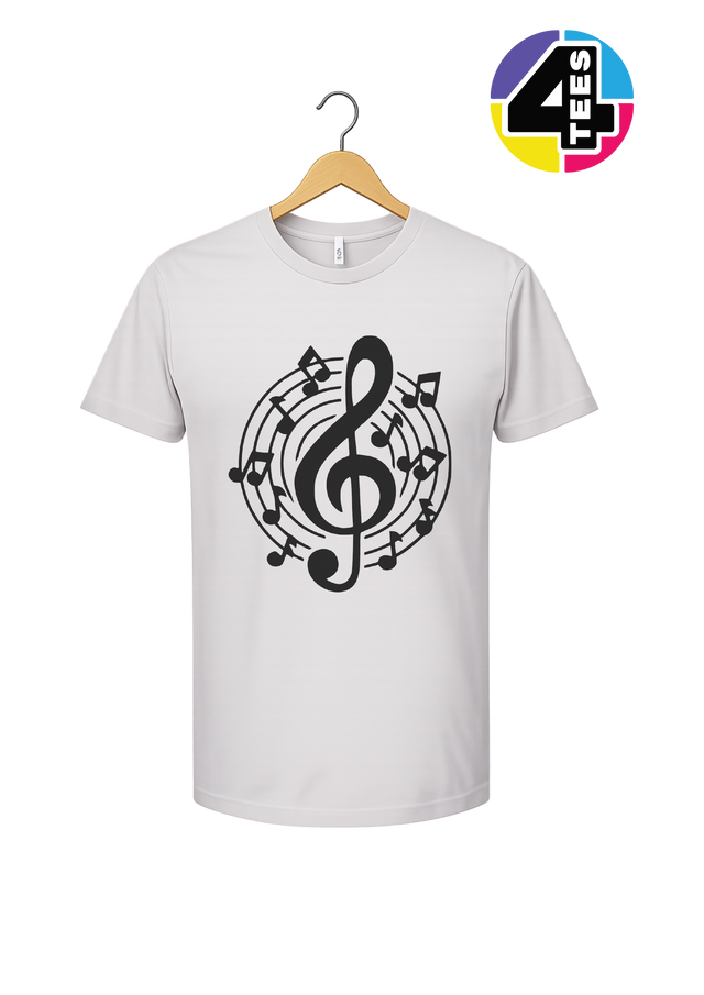 Music Notes in Harmony Tee