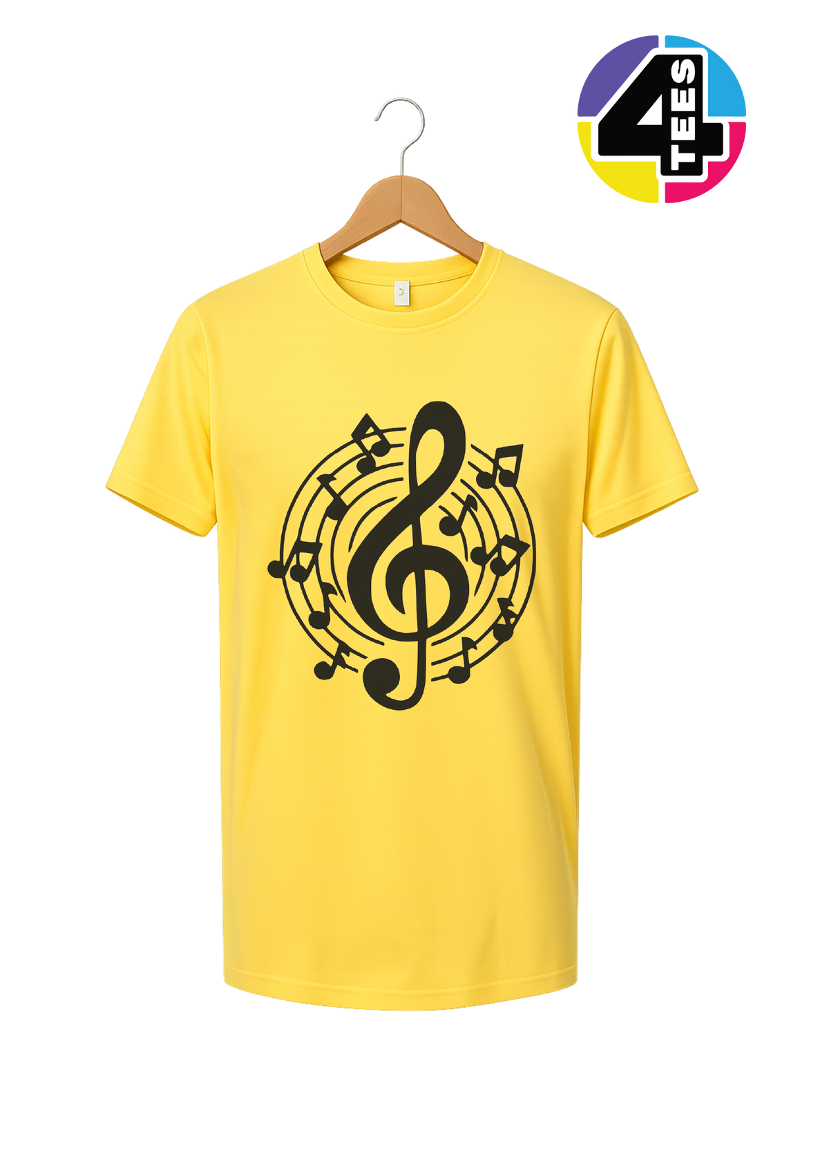 Music Notes in Harmony Tee