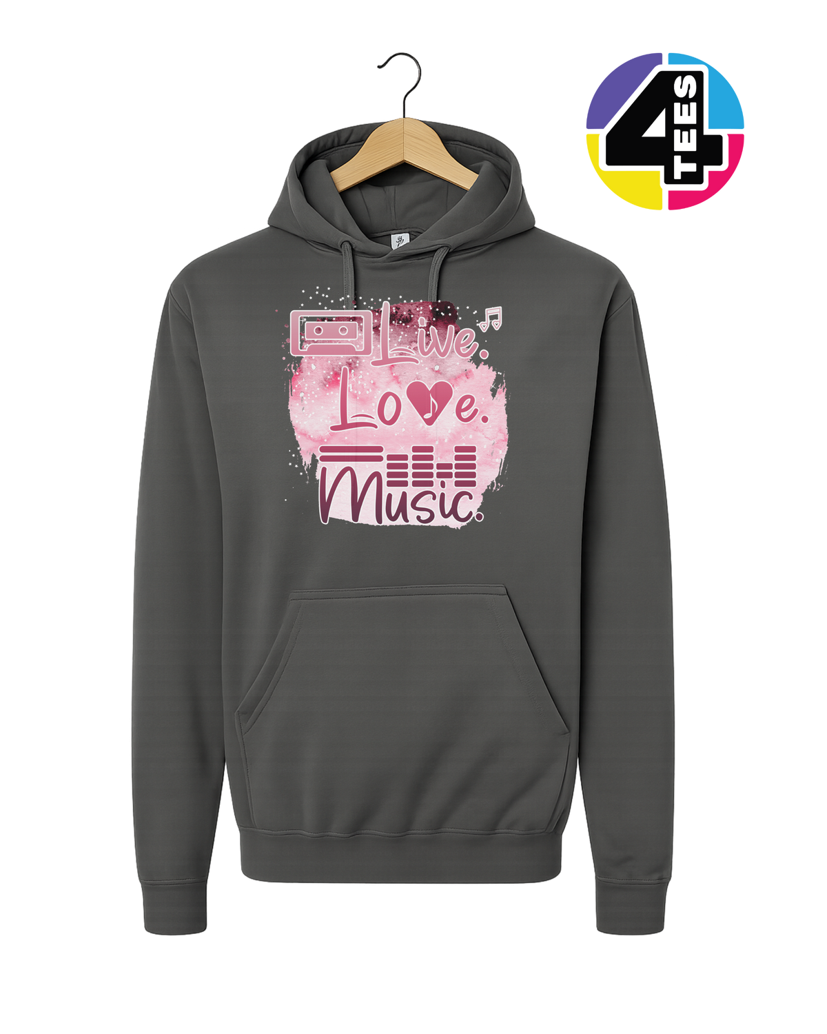 Live Love Music Hoodie