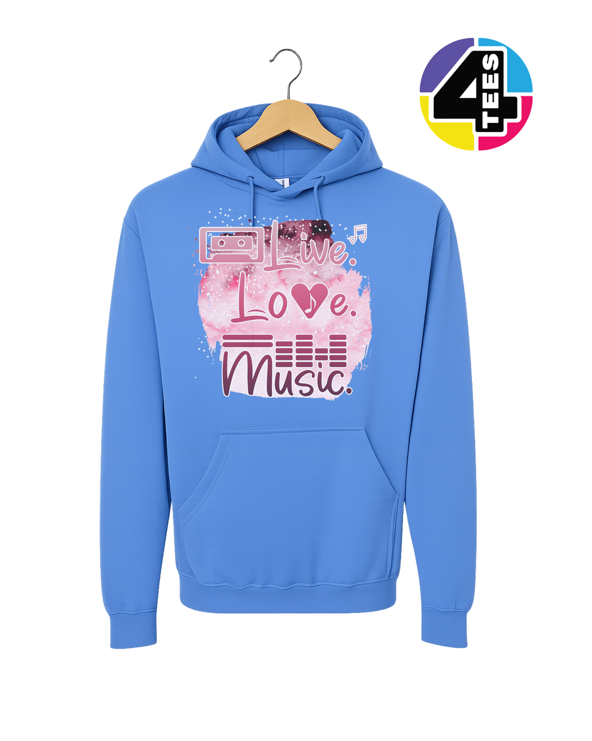 Live Love Music Hoodie