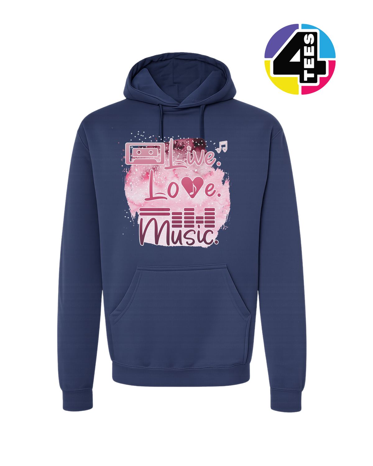 Live Love Music Hoodie
