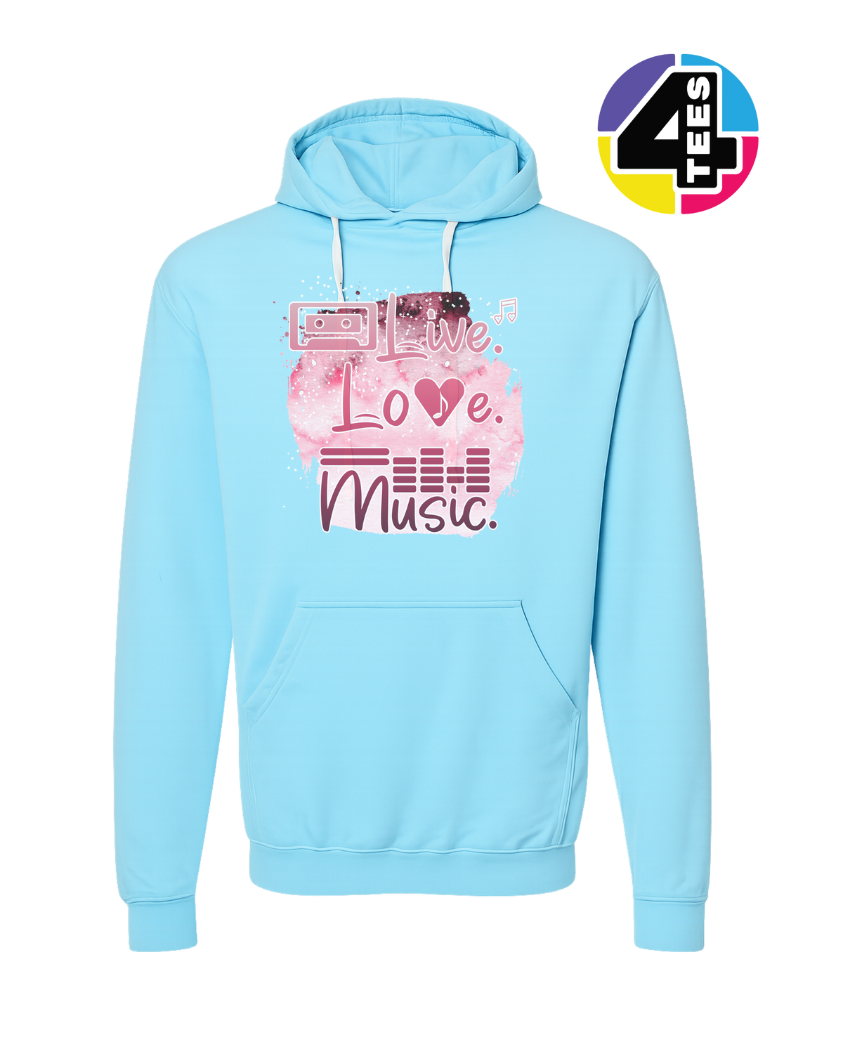 Live Love Music Hoodie
