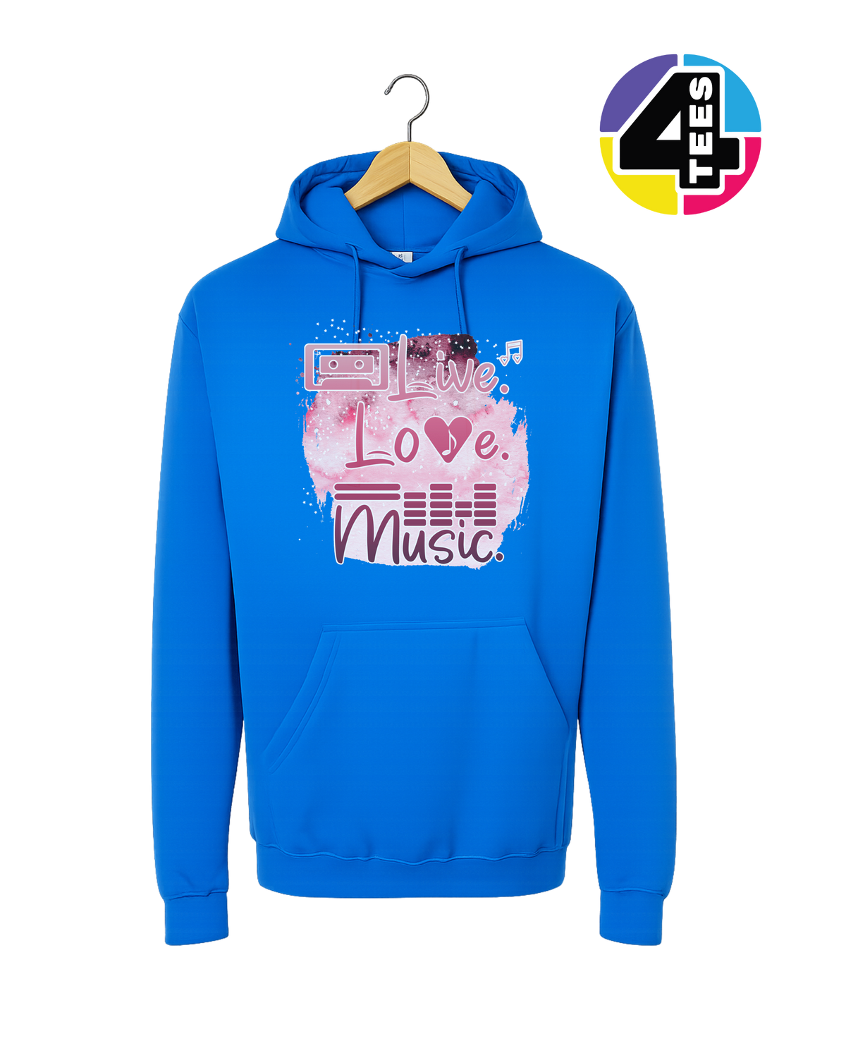 Live Love Music Hoodie