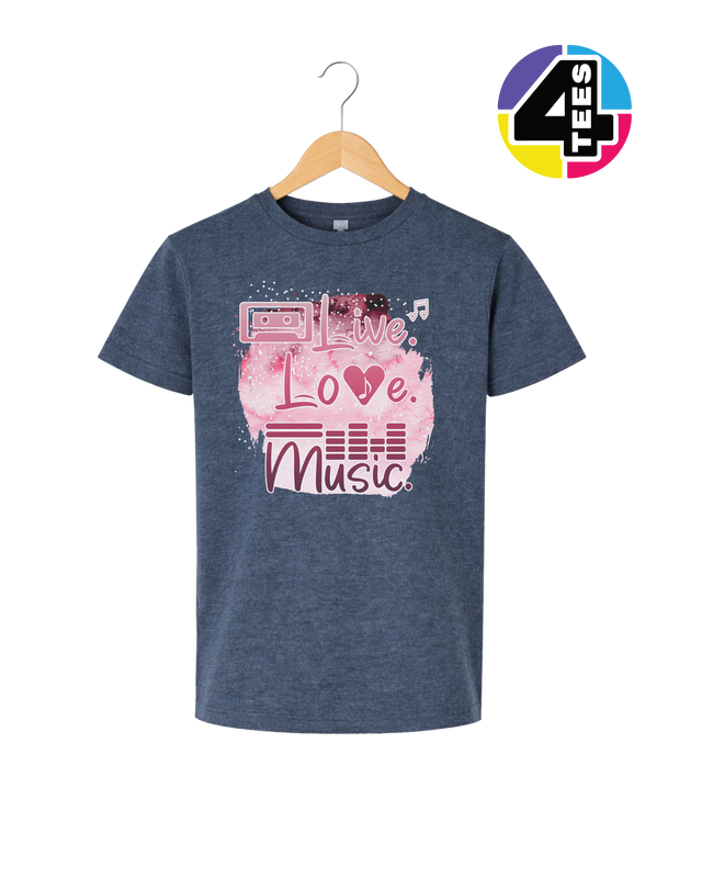 Live Love Music Youth Tee
