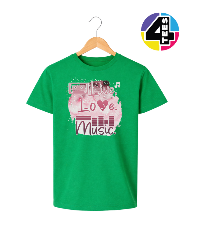 Live Love Music Youth Tee
