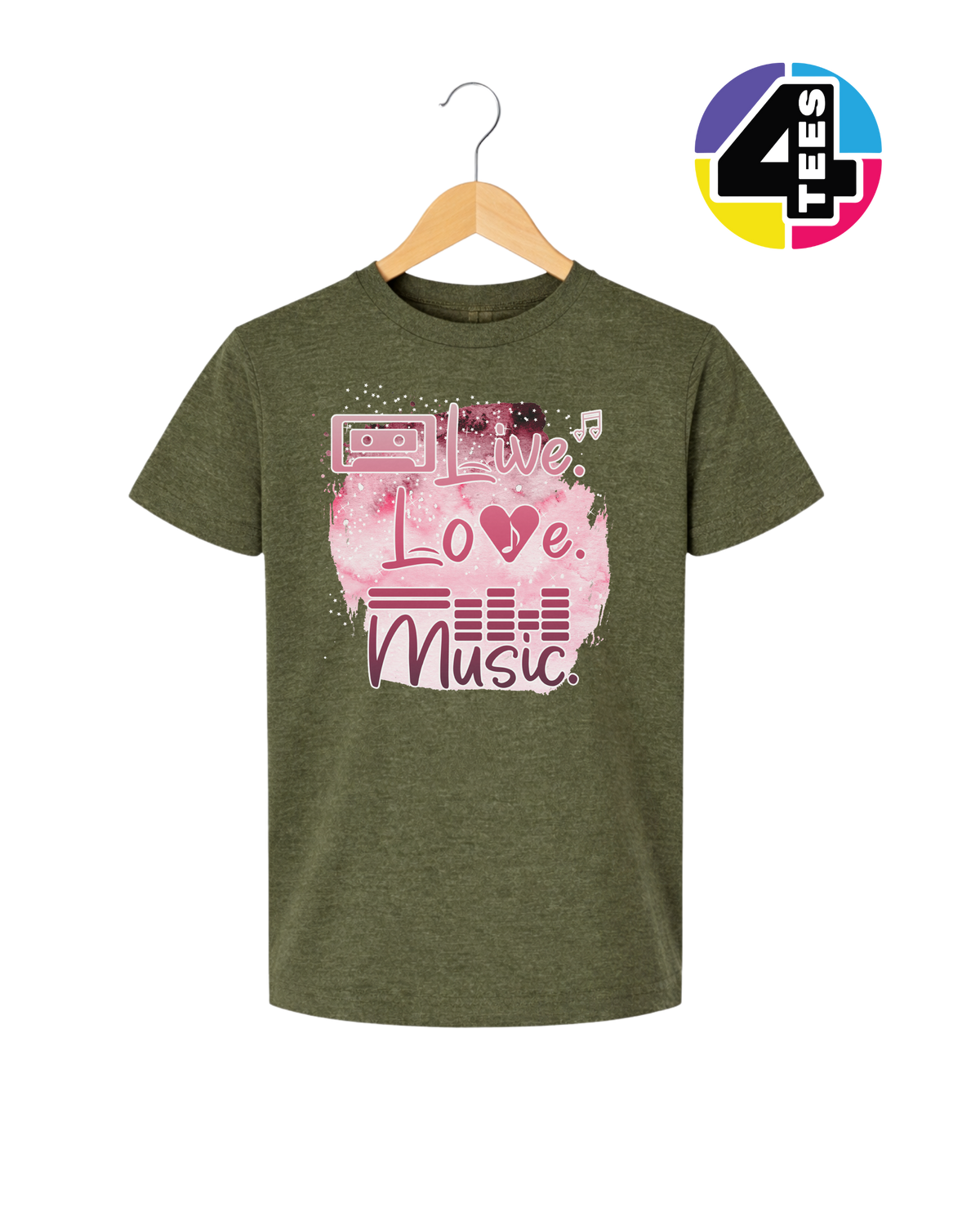 Live Love Music Youth Tee